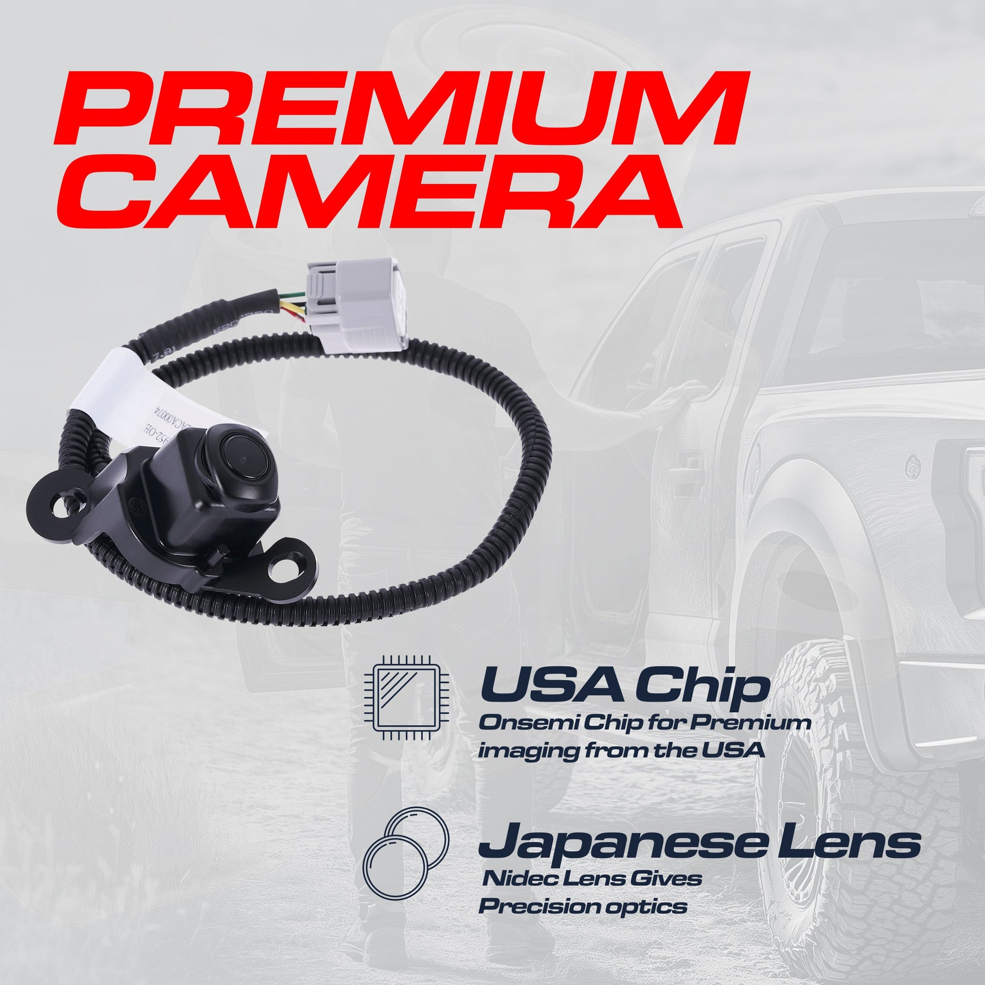Toyota Tundra OEM backup camera Master Tailgaters with wiring harness on Tampa Home & Garden Store