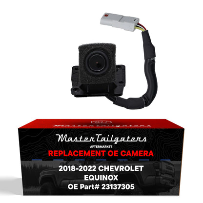 Backup camera for Chevrolet Equinox 2018-2022 OEM by Master Tailgaters with white plug on Tampa Home & Garden Store
