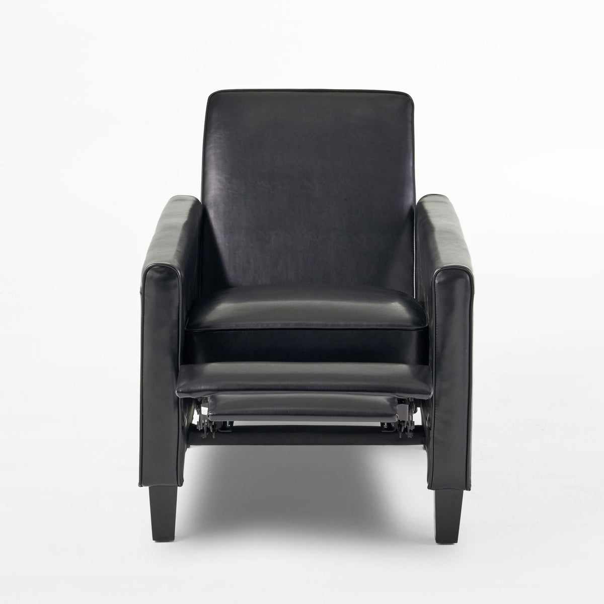 Upholstered Push Back Recliner Chair and Lounge