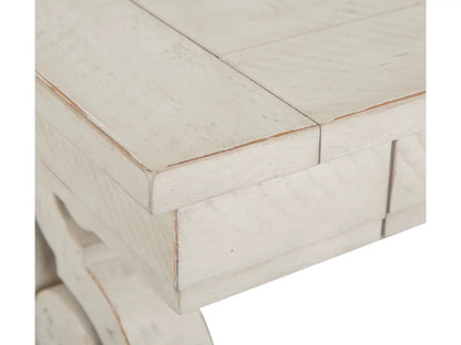 Bronwyn Rectangular Cocktail Table in Alabaster
