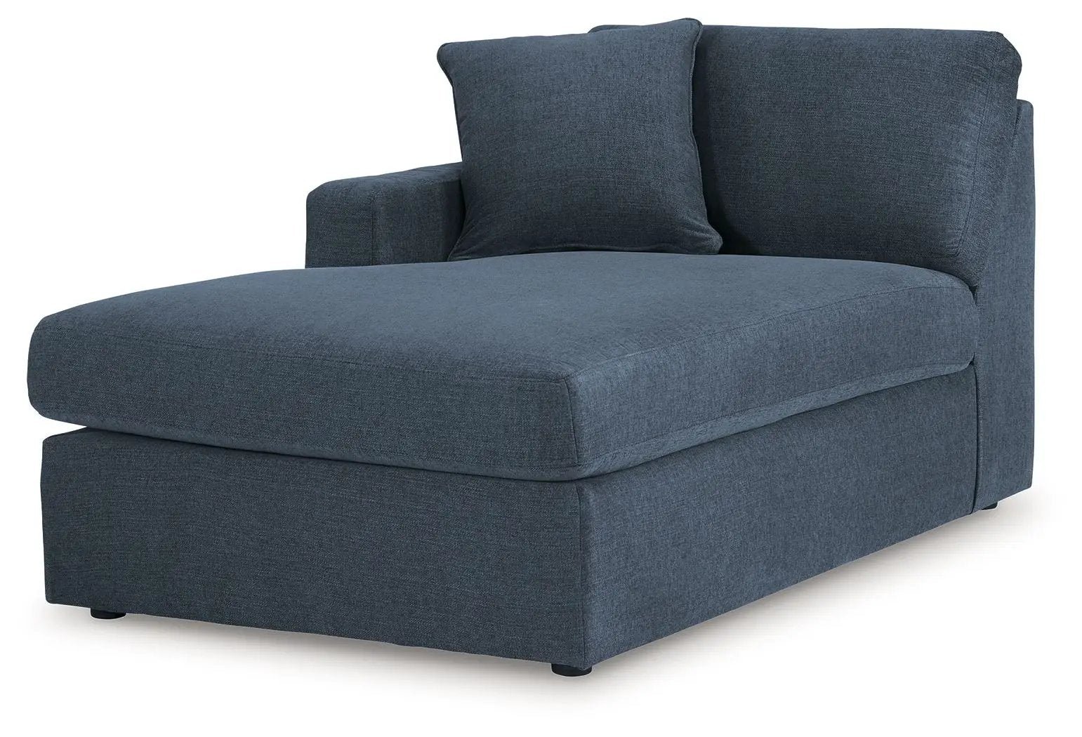 Modmax Sectional Ink blue chaise with two back cushions by Unique Piece Furniture on Tampa Home & Garden Store