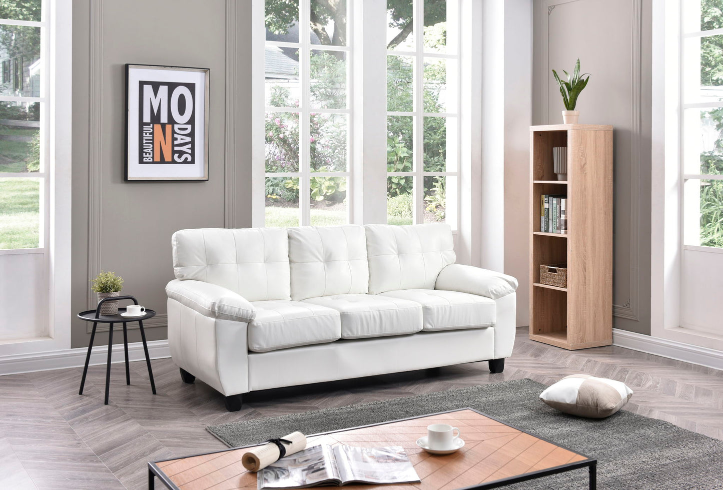 Soft Pocketed Coil Sofa and Hardwood Frame