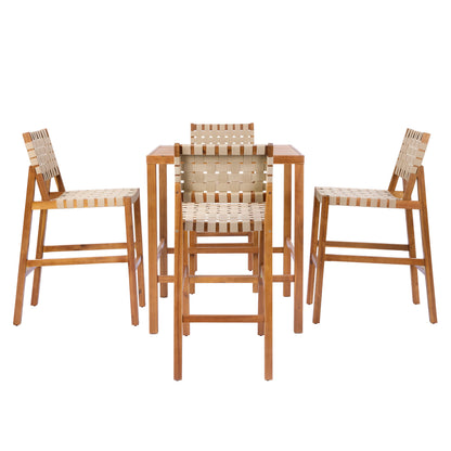 Solid Acacia Wood Outdoor Patio Furniture Set