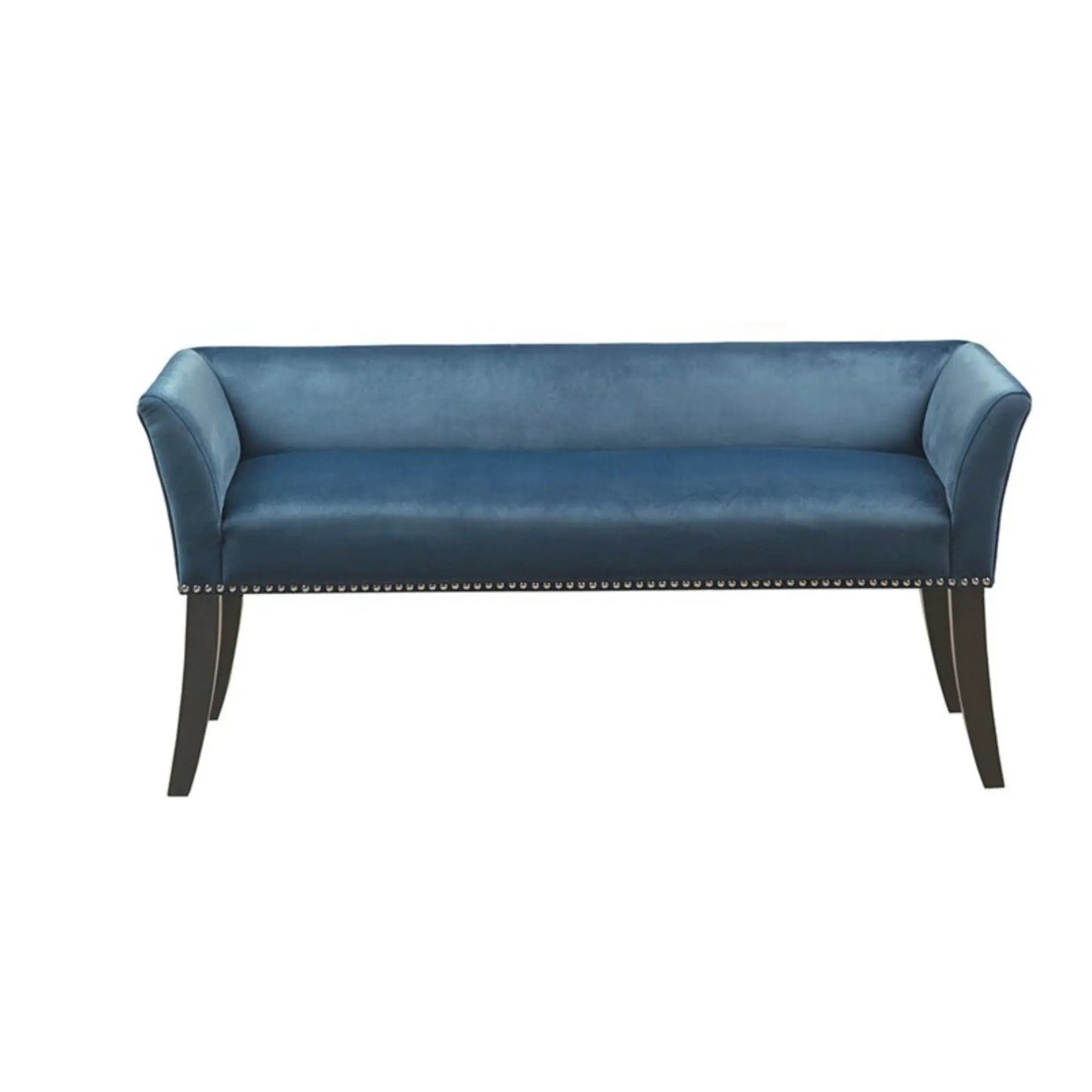 Welburn Upholstered Bench With Padded Back