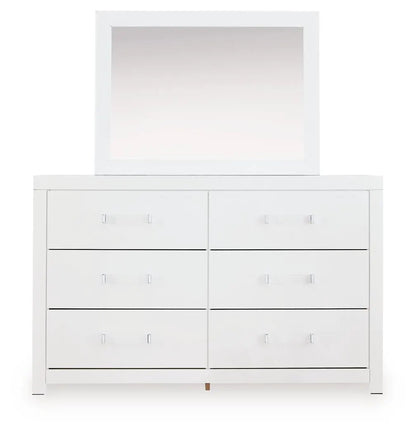 Maeling Six Drawer Dresser with Matte Finish