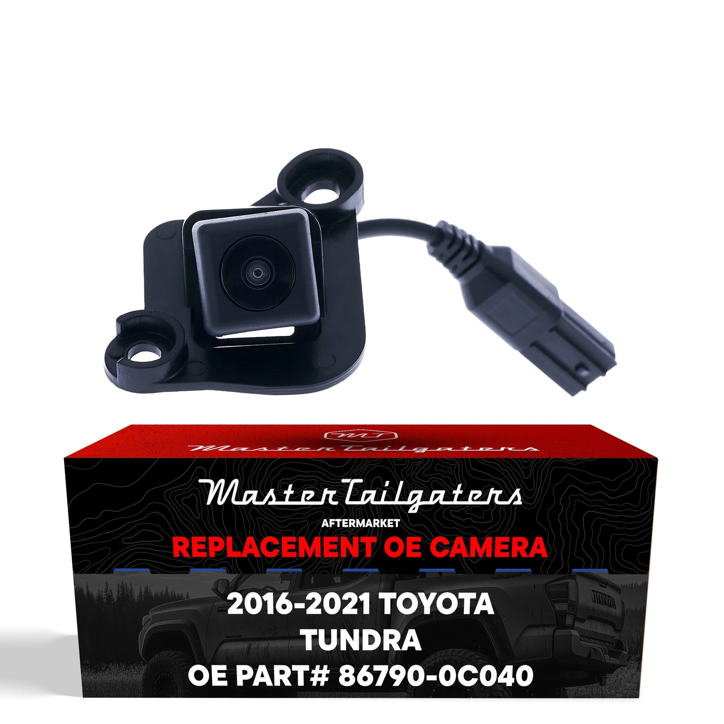 Master Tailgaters Toyota Tundra OEM backup camera part 86790-0C040 with wiring harness on Tampa Home & Garden Store