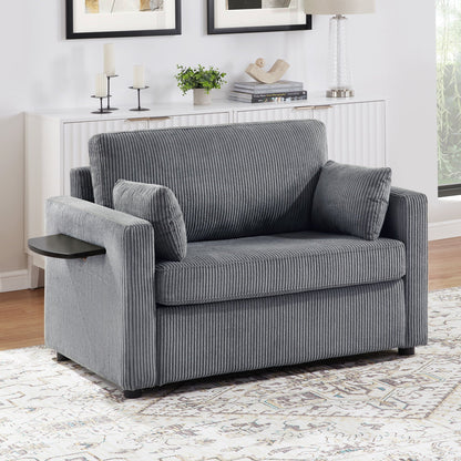 Foldable Sleeper Sofa with USB Ports and Storage