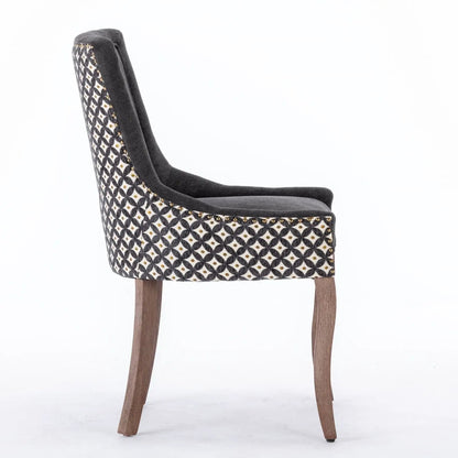 Ultra Side Dining Chair Set of 2 With High Back