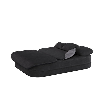 Foldable Sofa Bed with a Multi Functional Blanket