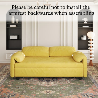 Dual Purpose Sofa and Retractable Queen Bed