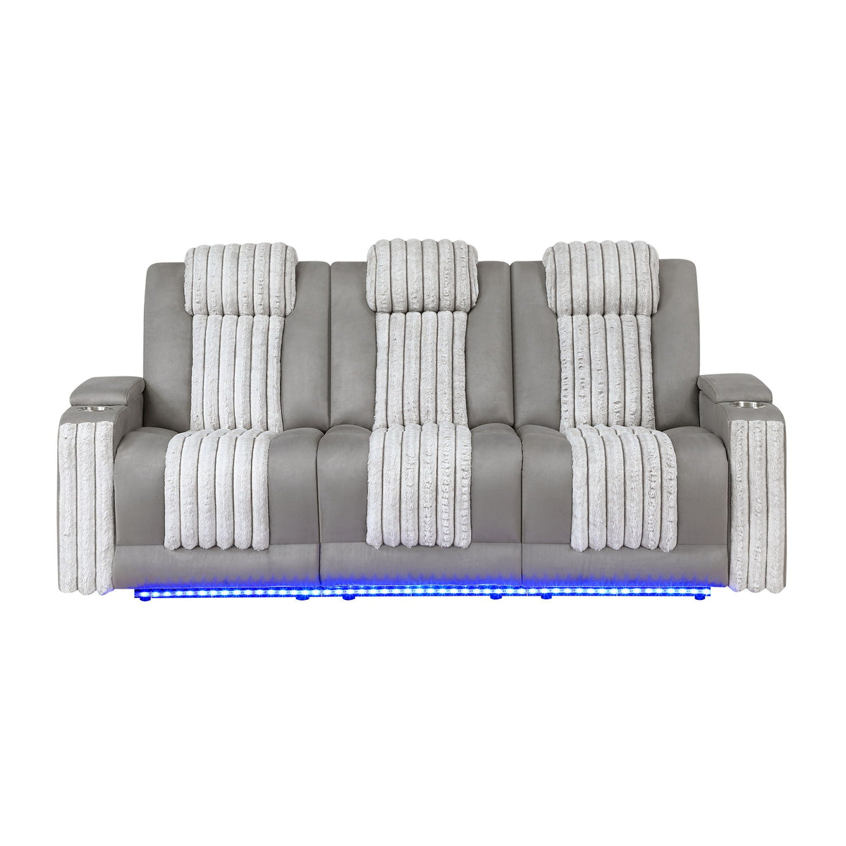 Duran Power Reclining Sofa and Drop Down Table
