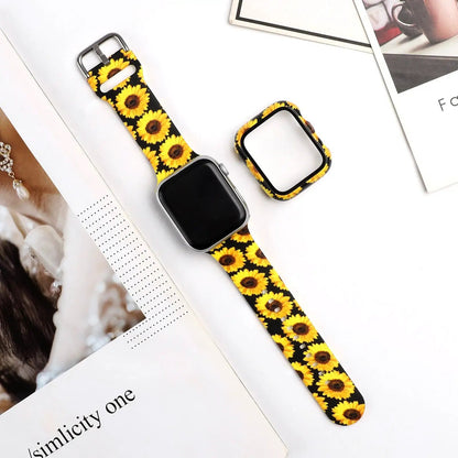 Trendy Silicone Watch Strap for Apple Watch
