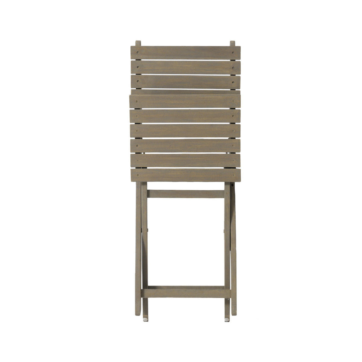 Positano foldable dining chair back in brown wood, 5-piece outdoor set by HouseOfZazla on Tampa Home & Garden Store