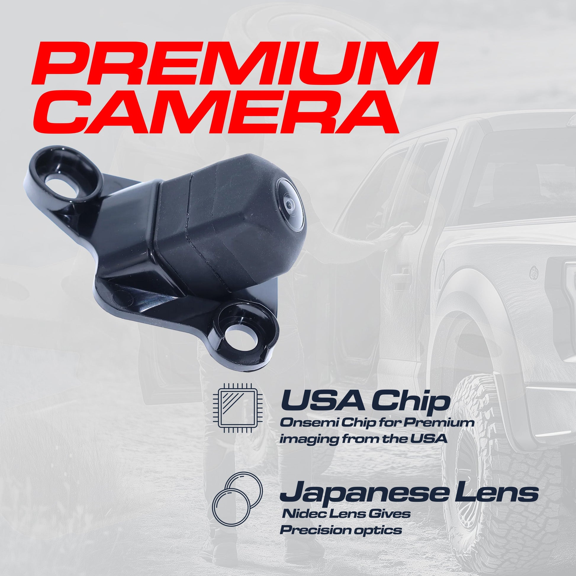 Toyota Tacoma OEM backup camera Master Tailgaters black housing with bracket 86790-04030 on Tampa Home & Garden Store