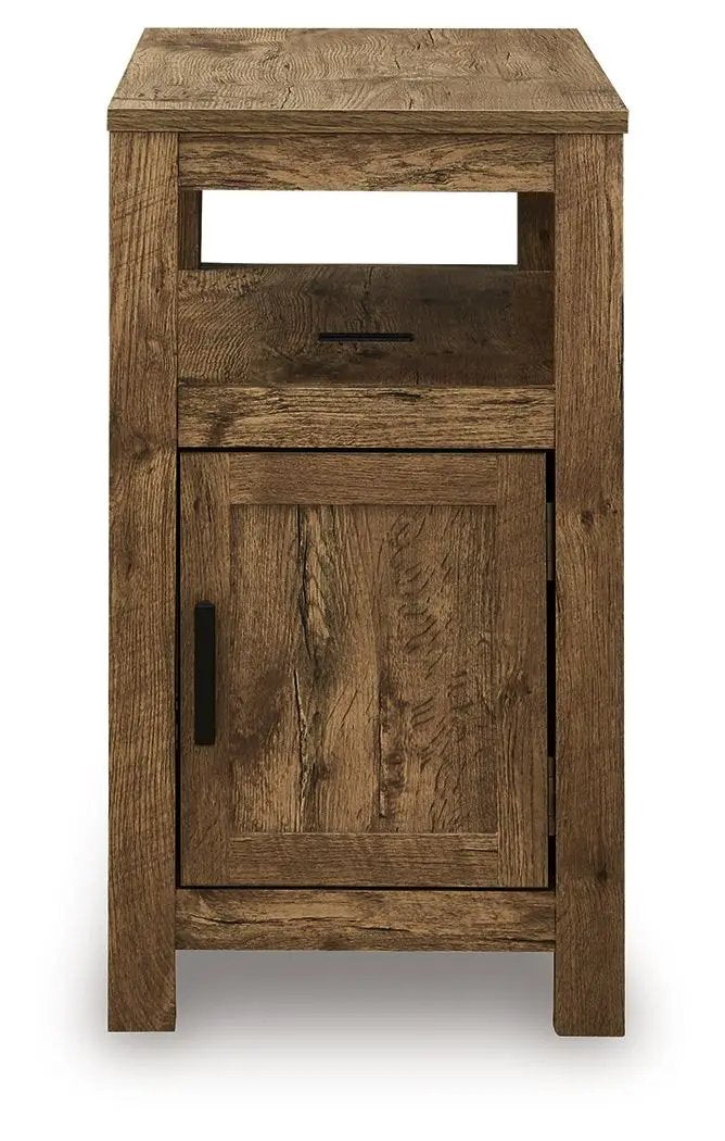 Fendenmore Chair Side End Table With USB Ports