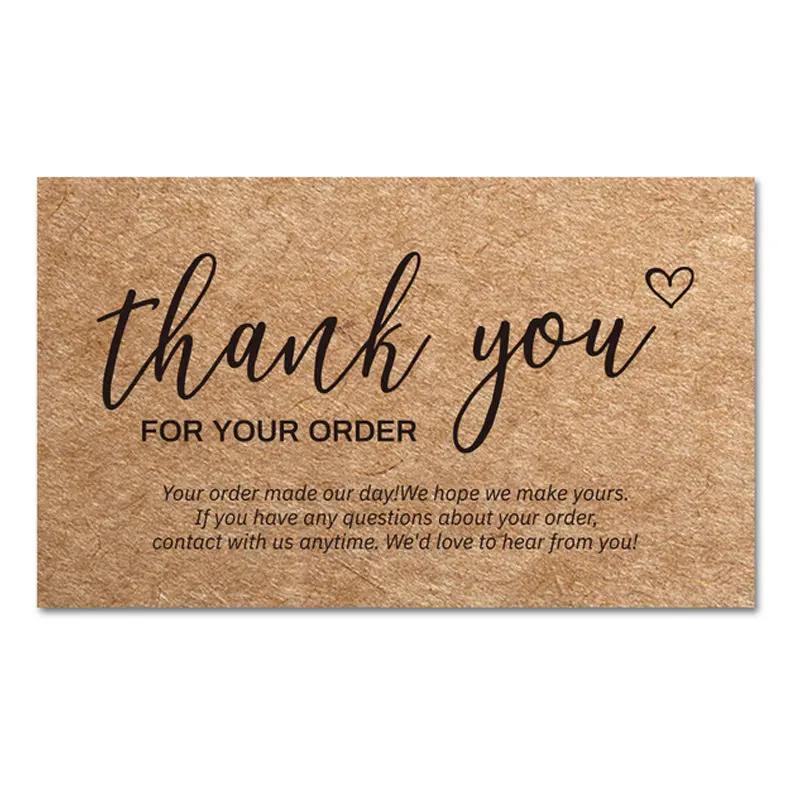 English Holiday Thank You Card for Do It Yourself