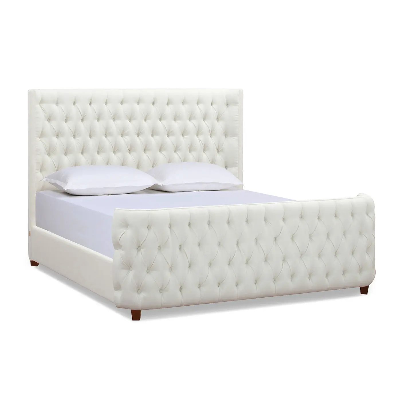Brooklyn Tufted Bed Headboard and Footboard Set