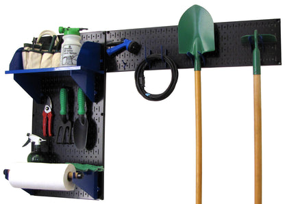 Wall Mount Pegboard Garden Tool Storage Kit