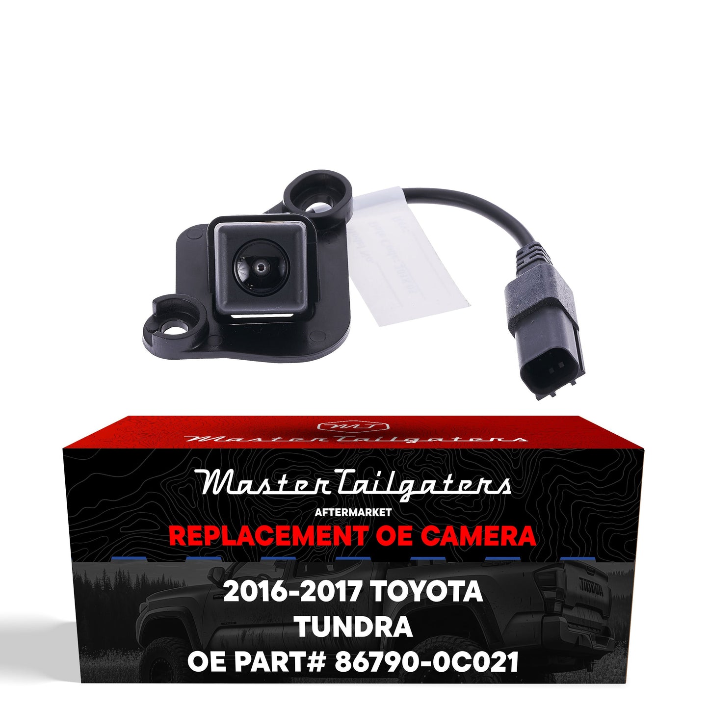 Backup camera Master Tailgaters OEM for 2016-2017 Toyota Tundra OE Part #86790-0C021 on Tampa Home & Garden Store