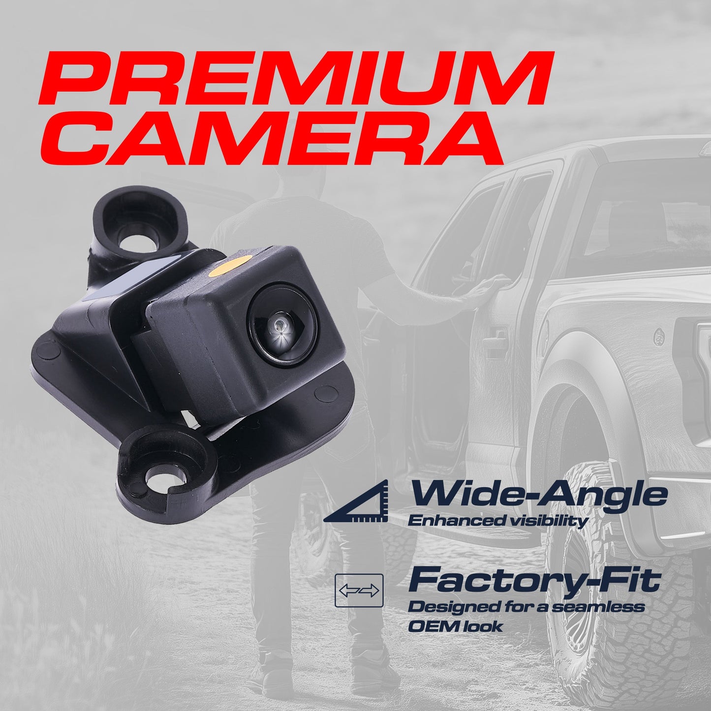 OEM backup camera by Master Tailgaters for Toyota Tundra 2016-2017, wide-angle lens on Tampa Home & Garden Store