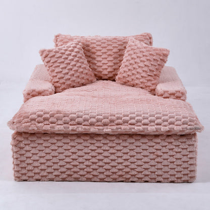 Harbor Luxury Sofa in Turtle Fleece Fabric