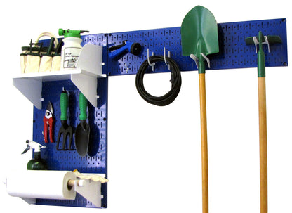 Wall Mount Pegboard Garden Tool Storage Kit