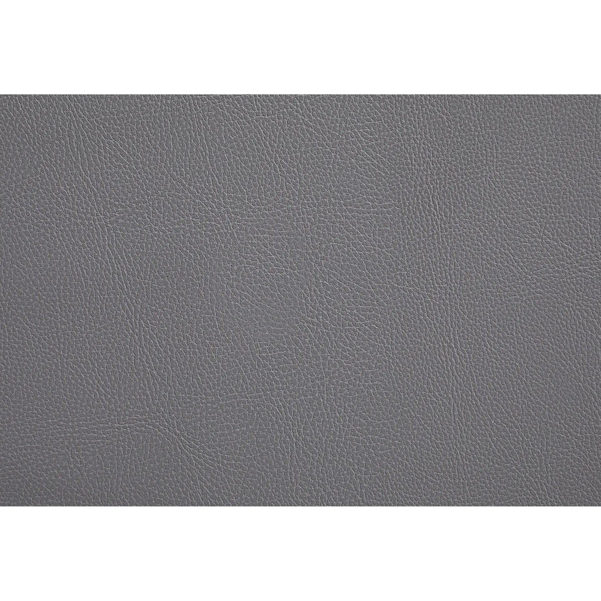 Glider chairs gray leather texture close-up with pronounced grain on Tampa Home & Garden Store