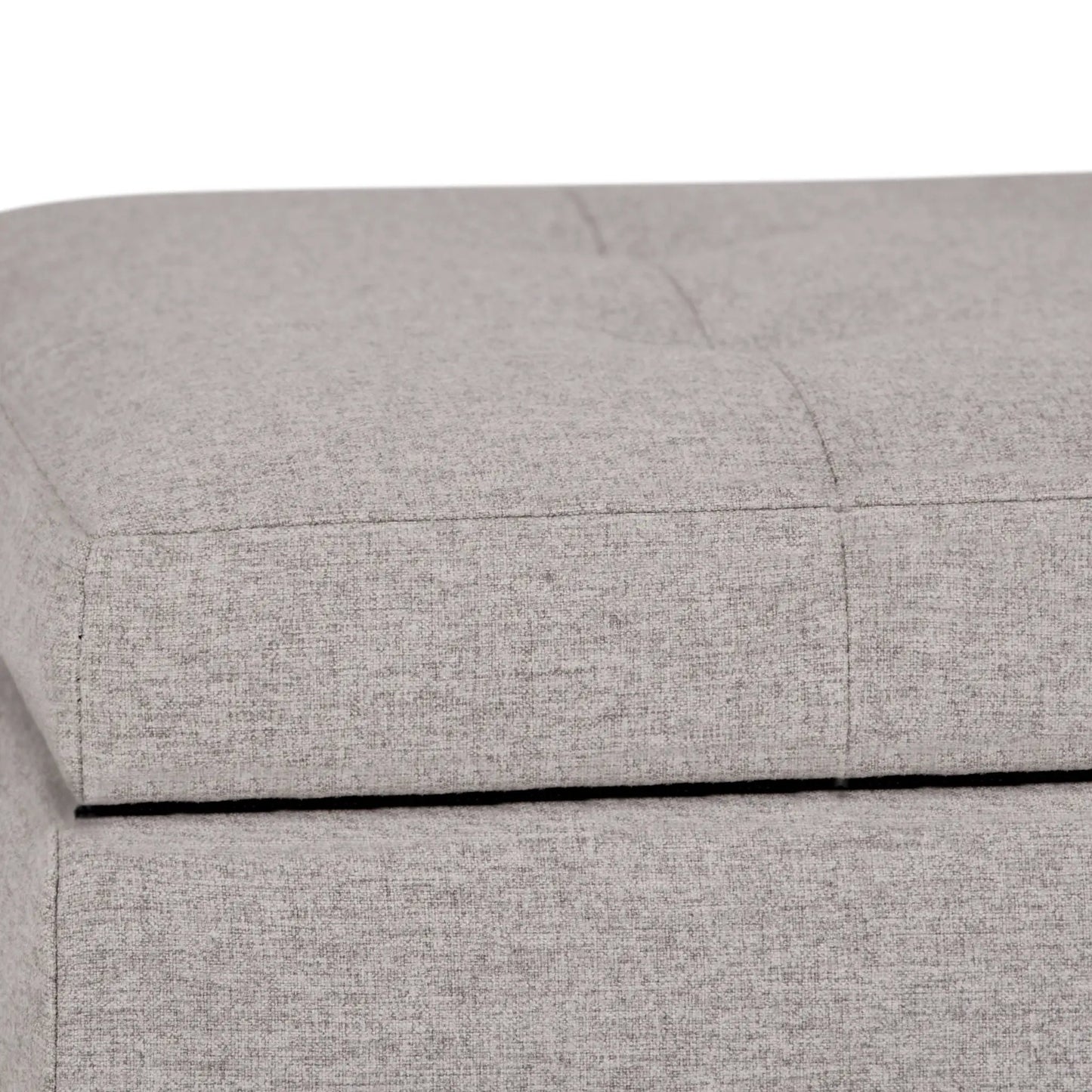 Cosmopolitan Upholstered Storage Ottoman Bench