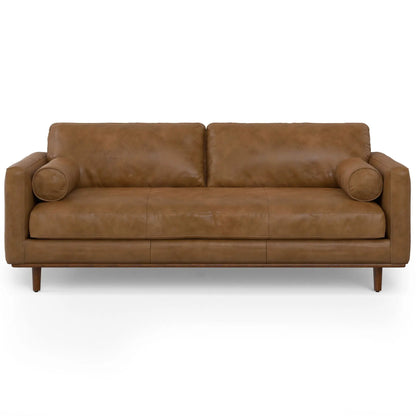 Morrison - Sofa And Ottoman Set tan brown leather by Unique Piece Furniture on Tampa Home & Garden Store