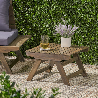 Durable Sedona Acacia Wood Outdoor Table