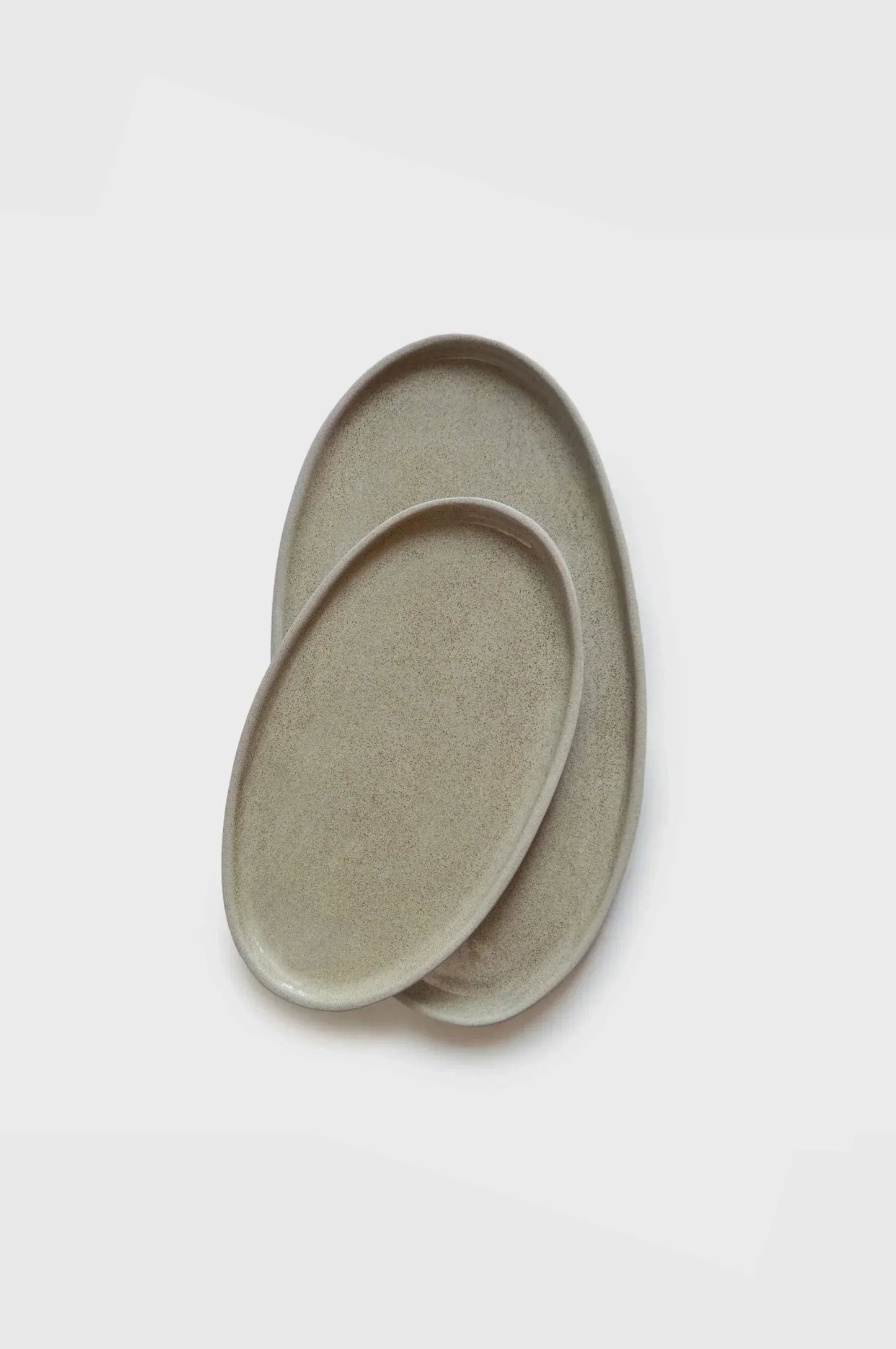 Handmade Concrete Stoneware Serving Platter
