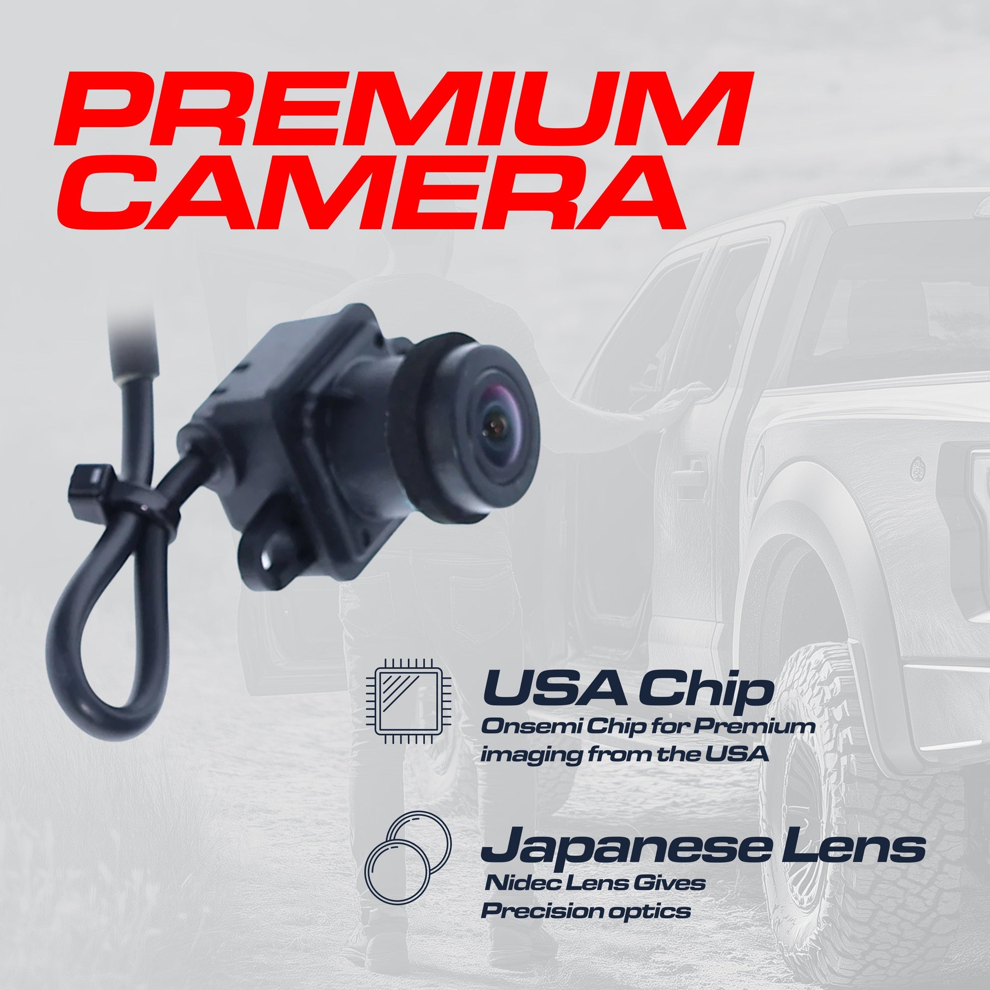 Black backup camera for Dodge Grand Caravan / Town & Country, replacement Master Tailgaters on Tampa Home & Garden Store