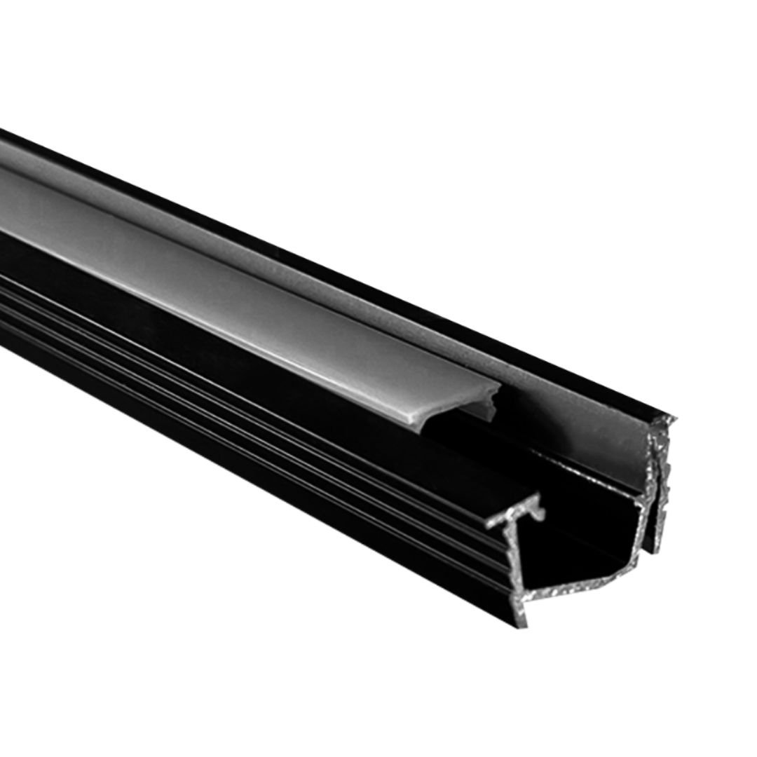 AP42 Canal en aluminium de 8 pieds, paquet de 10 capuchons d'extrémité pour bande lumineuse LED