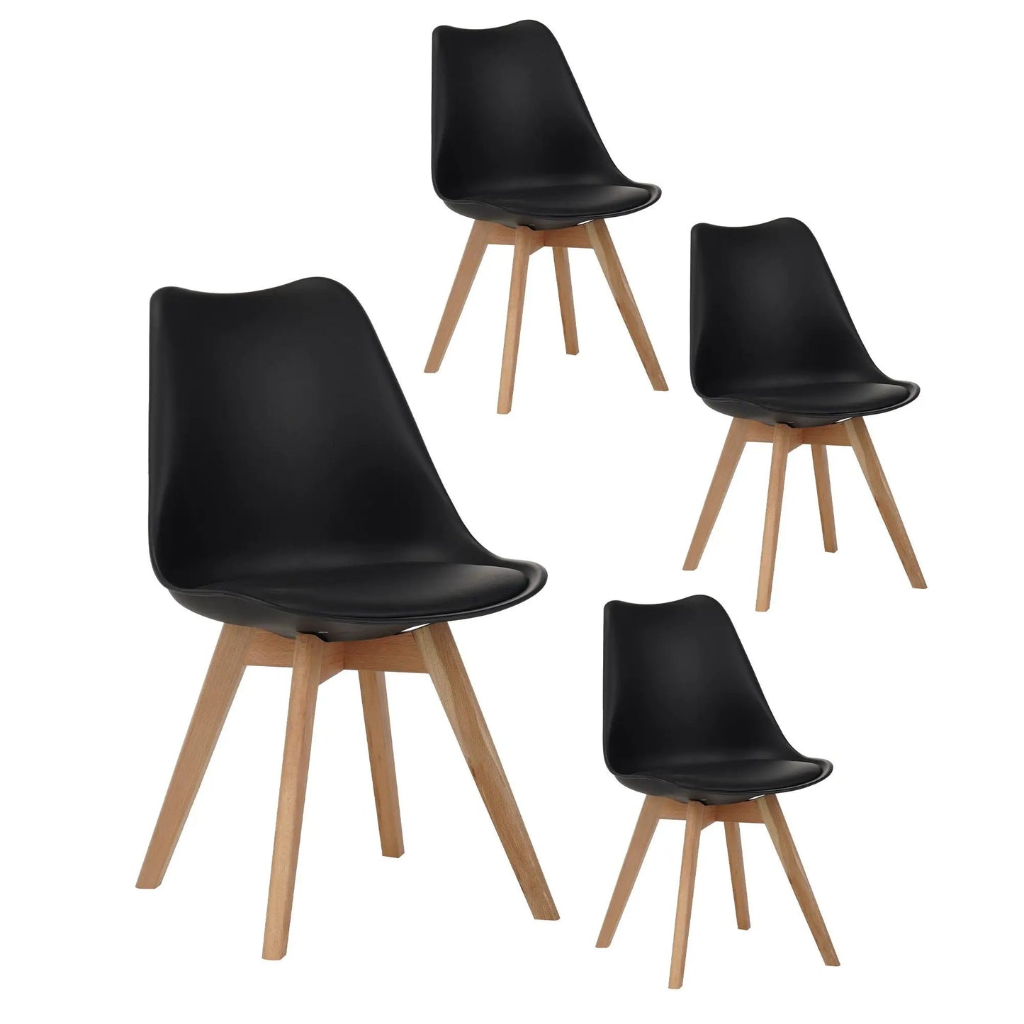 Medieval Dining Chairs Set of Four for Home Use