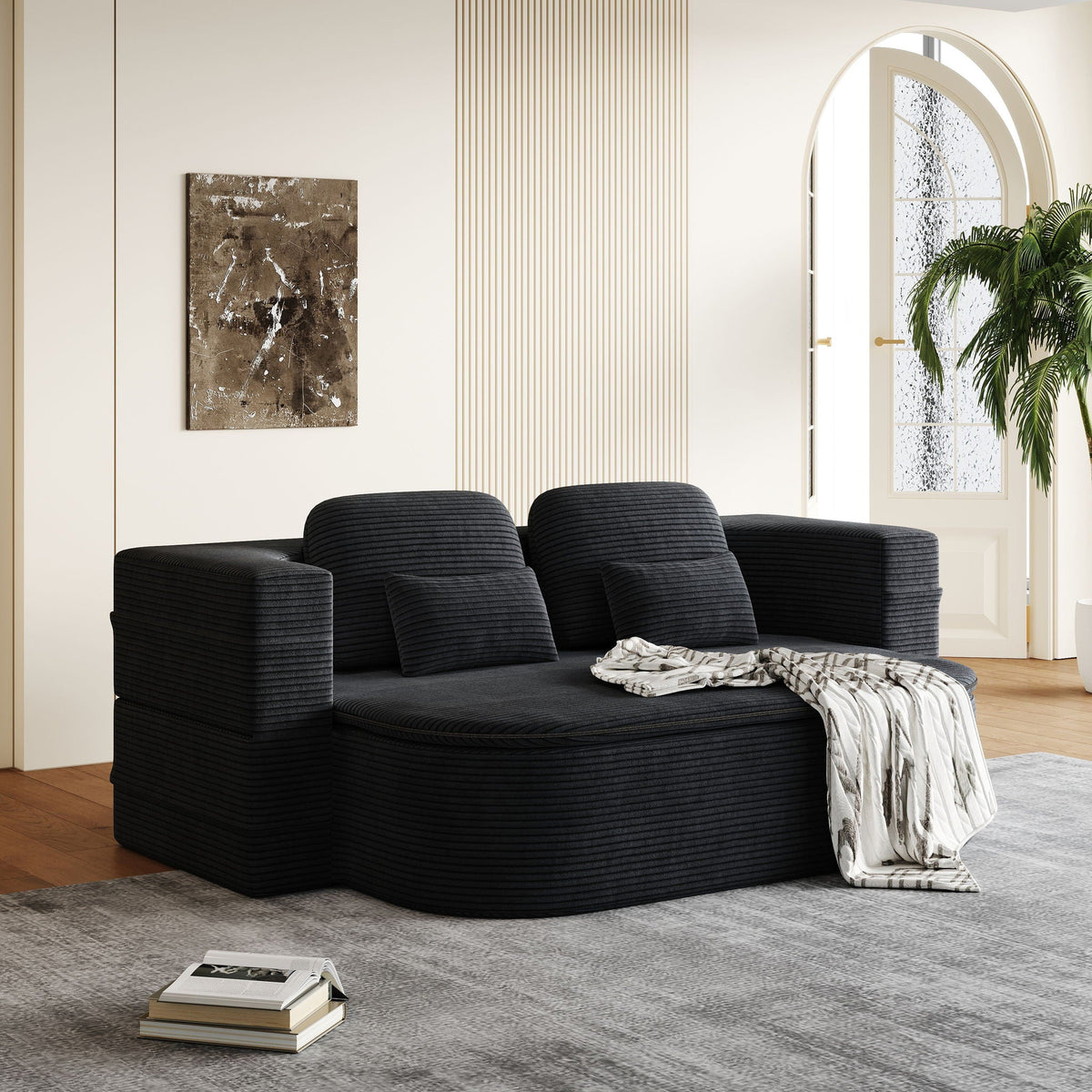 Multi Functional Foldable Sofa Bed and Blanket