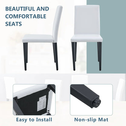 Versatile Dining Chairs with Comfortable Design