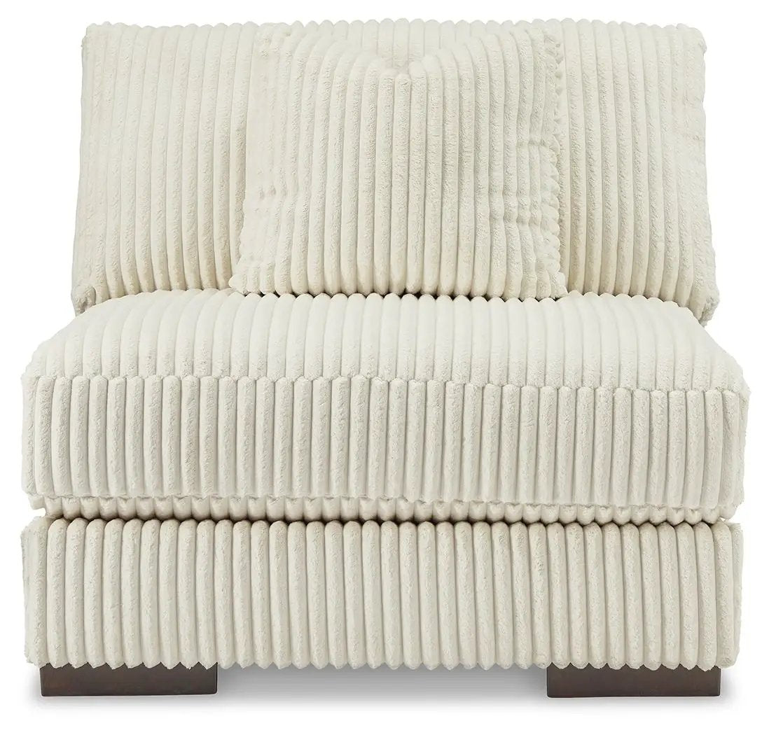 Lindyn Sectional Sofa with Cord Upholstery