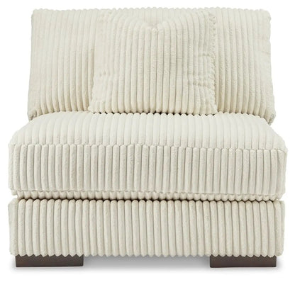 Lindyn Sectional Sofa with Cord Upholstery