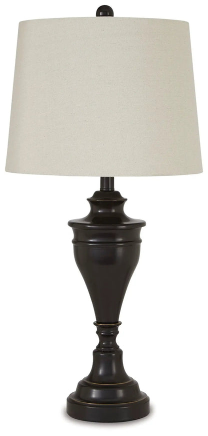 Darlita Table Lamp Set of 2 Bronze Finish