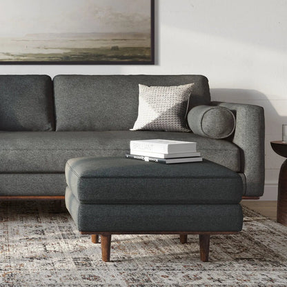 Morrison Handcrafted Ottoman Mid Century Style