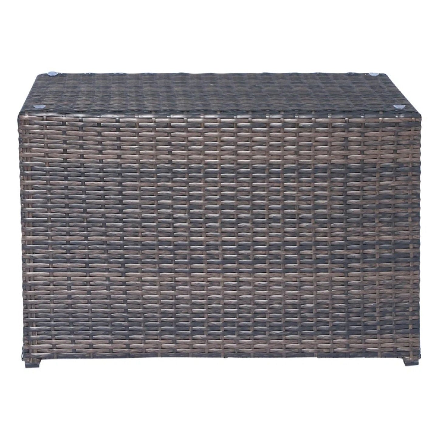 Modern wicker outdoor coffee table dark brown for 3 piece outdoor set HouseOfZazla on Tampa Home & Garden Store