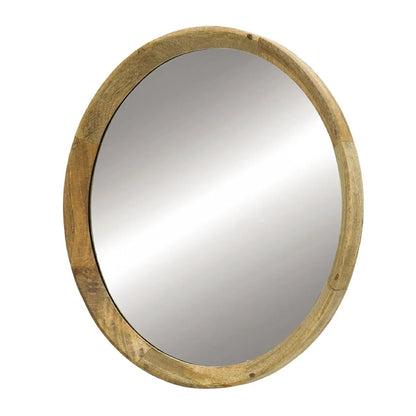 Transitional Decor Mirror with Frame for Bathroom