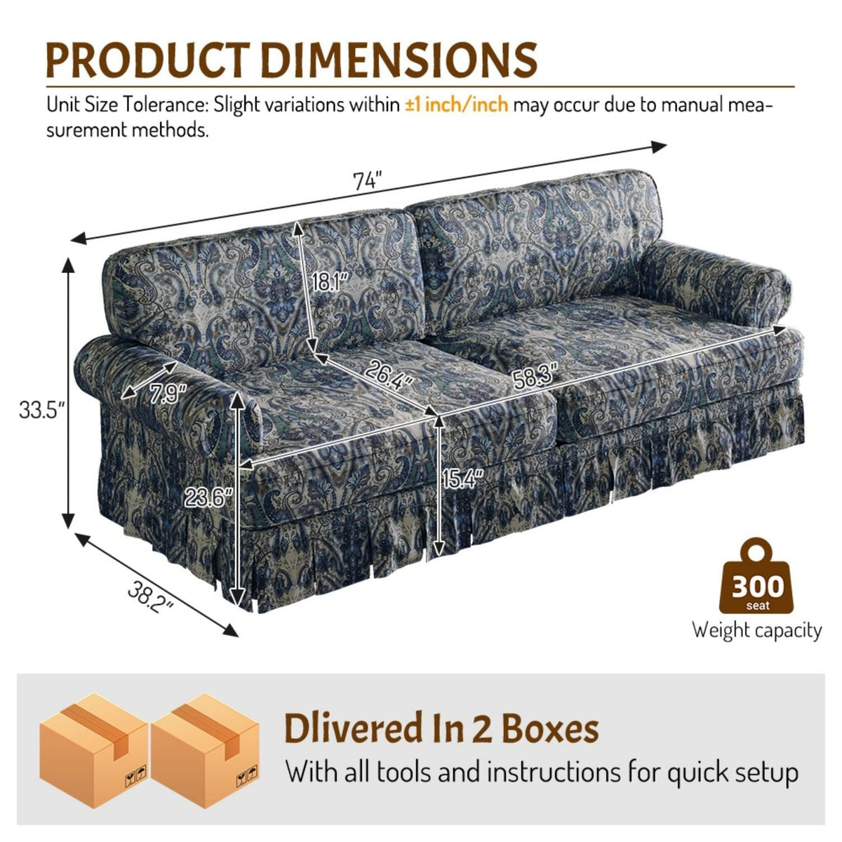 Heavy Duty Cloud Couch Sofa and Comfort Frame