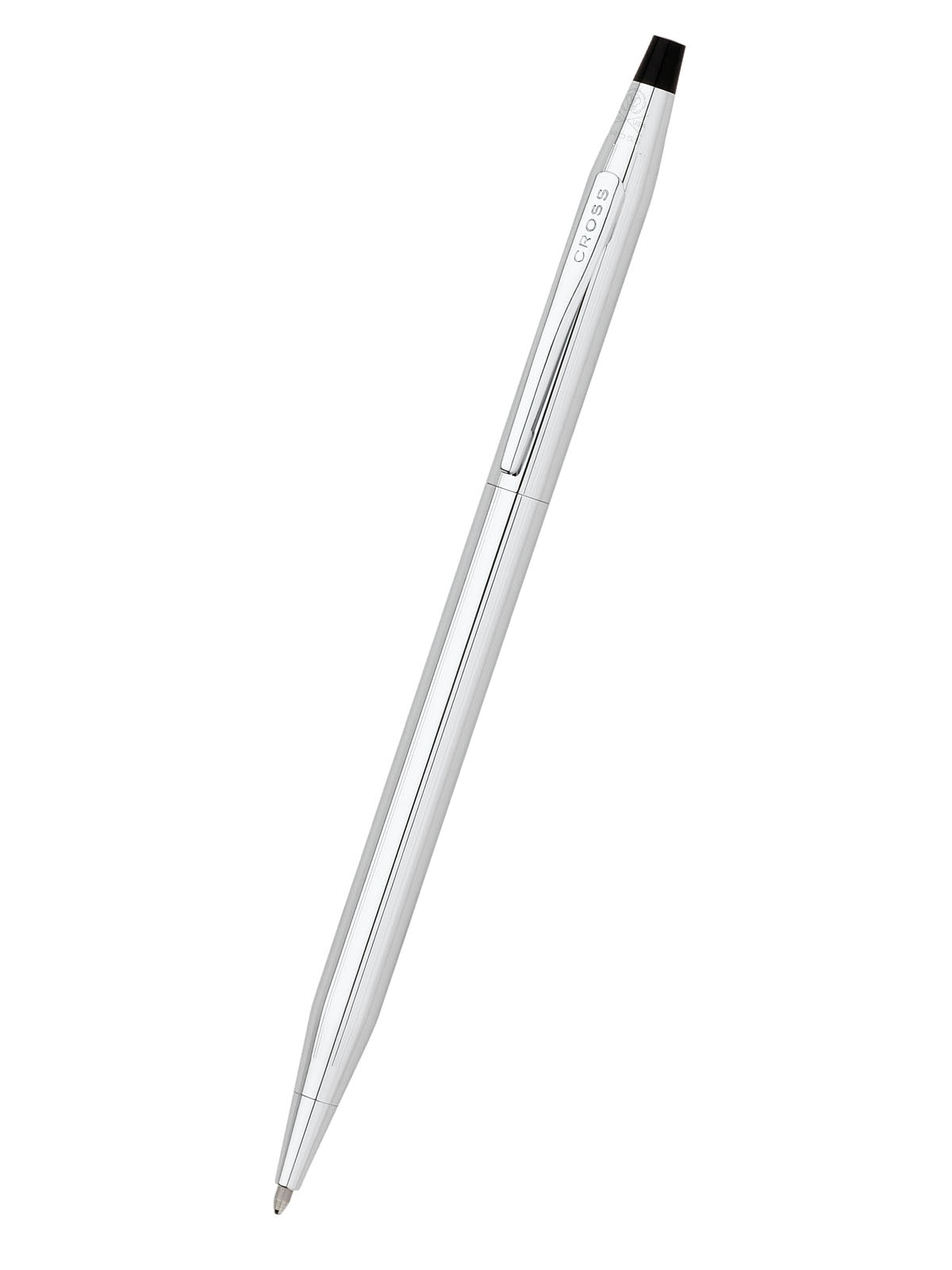Cross Classic Century Lustrous Chrome Ballpoint Pen chrome body with clip on Tampa Home & Garden Store