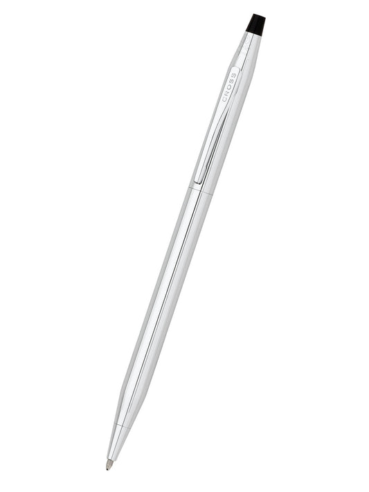 Cross Classic Century lustrous chrome ballpoint pen with black cap on Tampa Home & Garden Store
