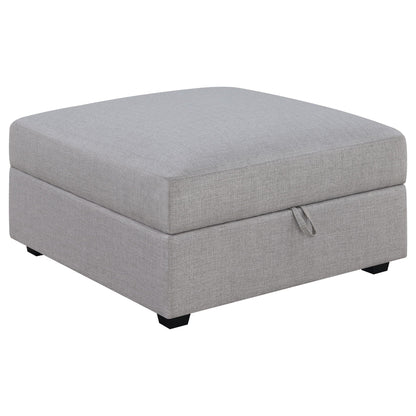 Lafayette modular sectional sofa, light gray fabric, HouseOfZazla 2-piece living room set on Tampa Home & Garden Store