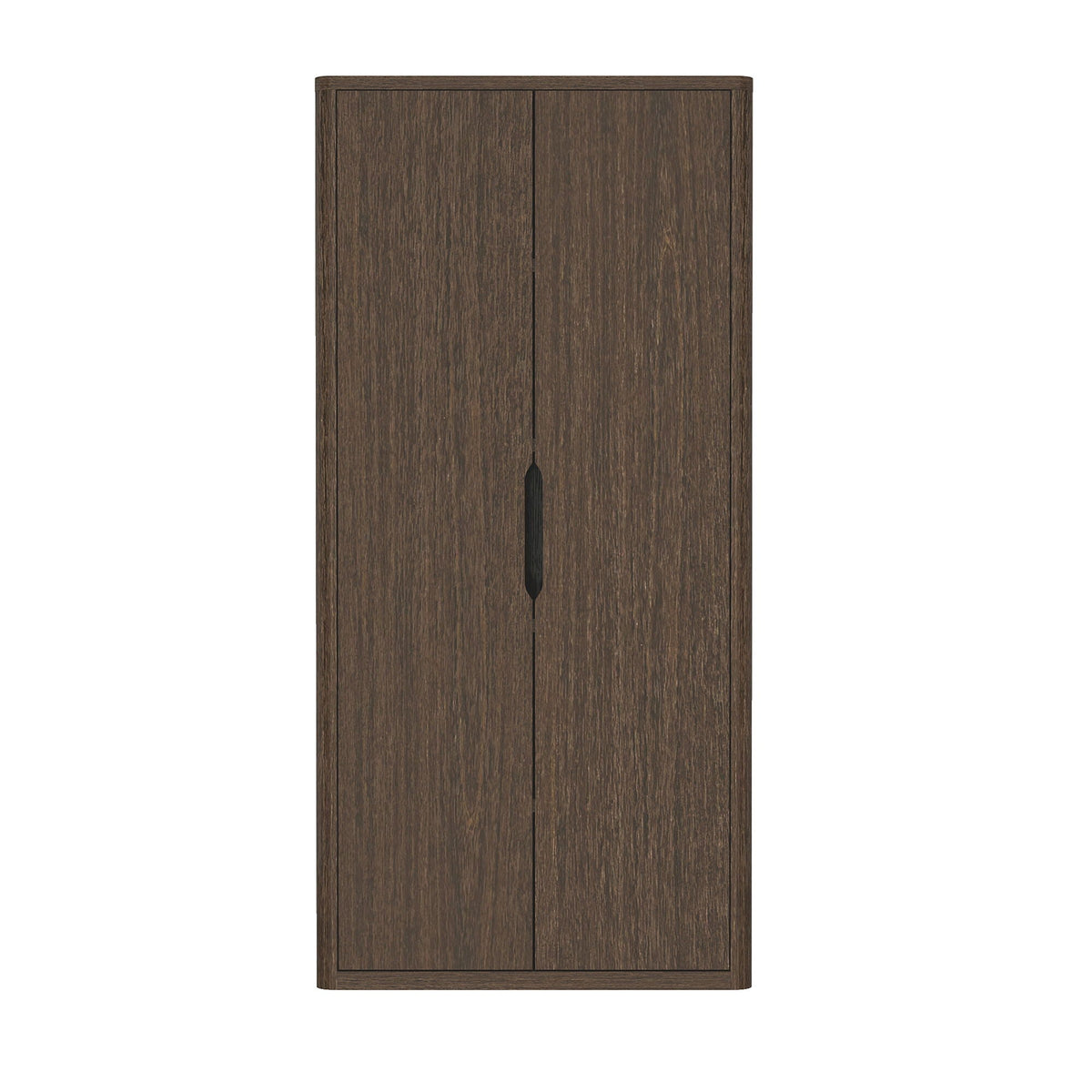 Rivington bookcase cabinet with adjustable shelves dark brown finish by HouseOfZazla on Tampa Home & Garden Store