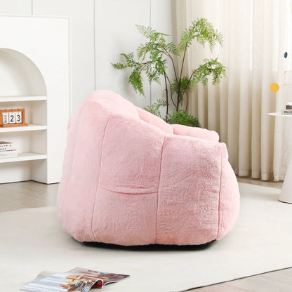 Beanbag Chair with Armrests High Density Foam