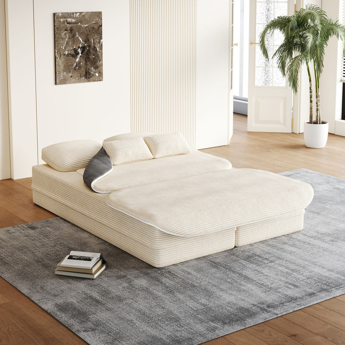 Multi Functional Foldable Sofa Bed and Blanket