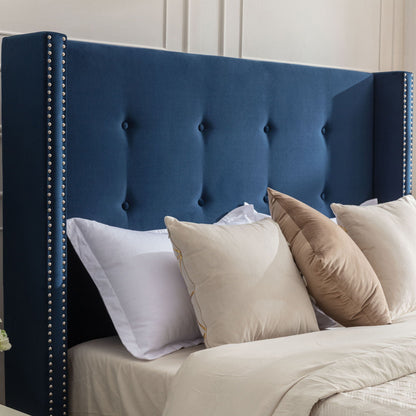 Peyton Upholstered Bed and a 54 Inch Headboard